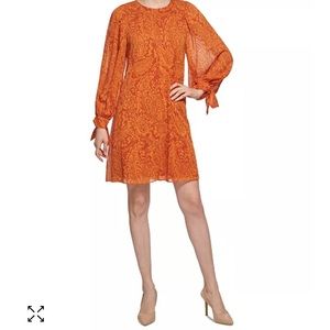 Calvin Klein Long Sleeve Dress (6)